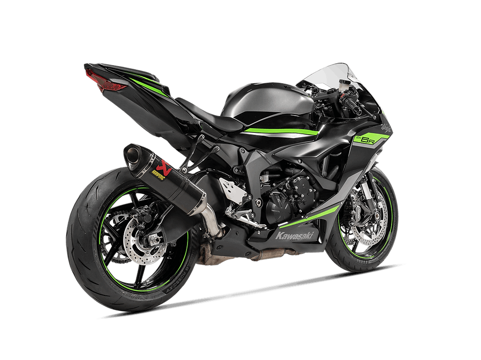 Miniatura: Soporte de escape Akrapovic carbono Kawasaki ZX-6R (23-24) P-MBK6R2/A1