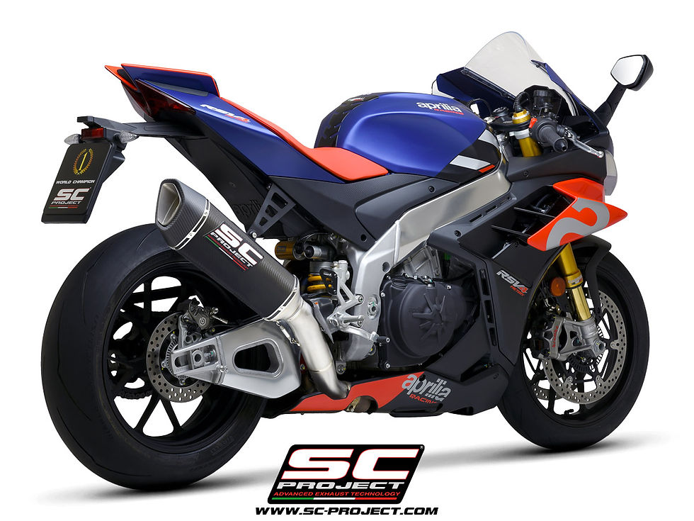 الصورة المصغرة: SC-Project Slip-On SC1-R (350mm) مصنع ابريليا RSV4 1100 (21-23)