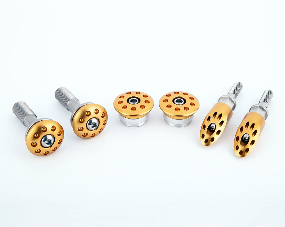 Thumbnail: Aluminum frame plug kit Motocorse Ducati Panigale V4/S/R (18-22)