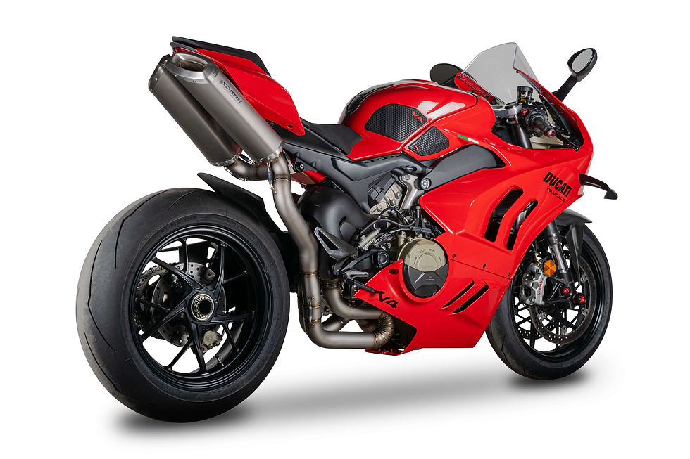 الصورة المصغرة: نظام سبارك شبه كامل من الفولاذ المقاوم للصدأ Ducati Panigale V4/S/R (18-24) GDU8848