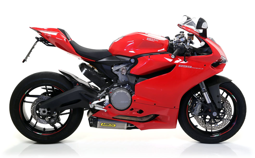 Miniatura: Arrow Slip-On Titanio Ducati Panigale 899 (13-16) 71836PK