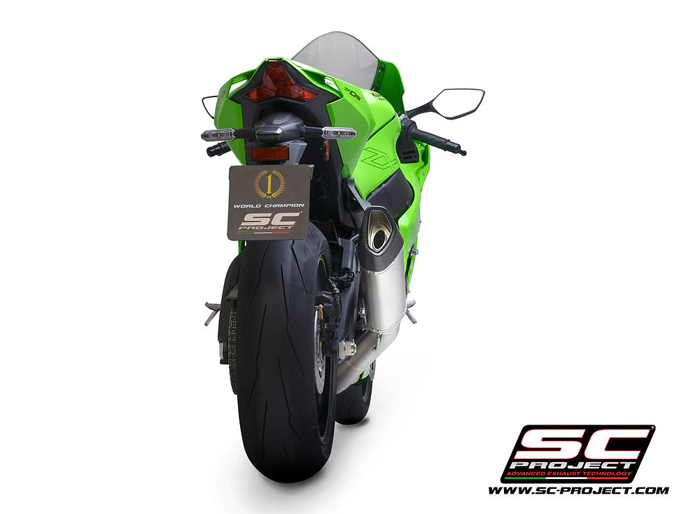 الصورة المصغرة: SC-Project Slip-On SC1-R + أنبوب استبدال CAT Kawasaki ZX-10 R / RR (21-23)