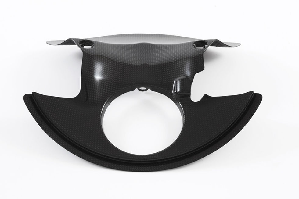 Thumbnail: Splash Guard Front Mask Lower Carbon Fullsix Ducati Panigale 1299/S (15-18)