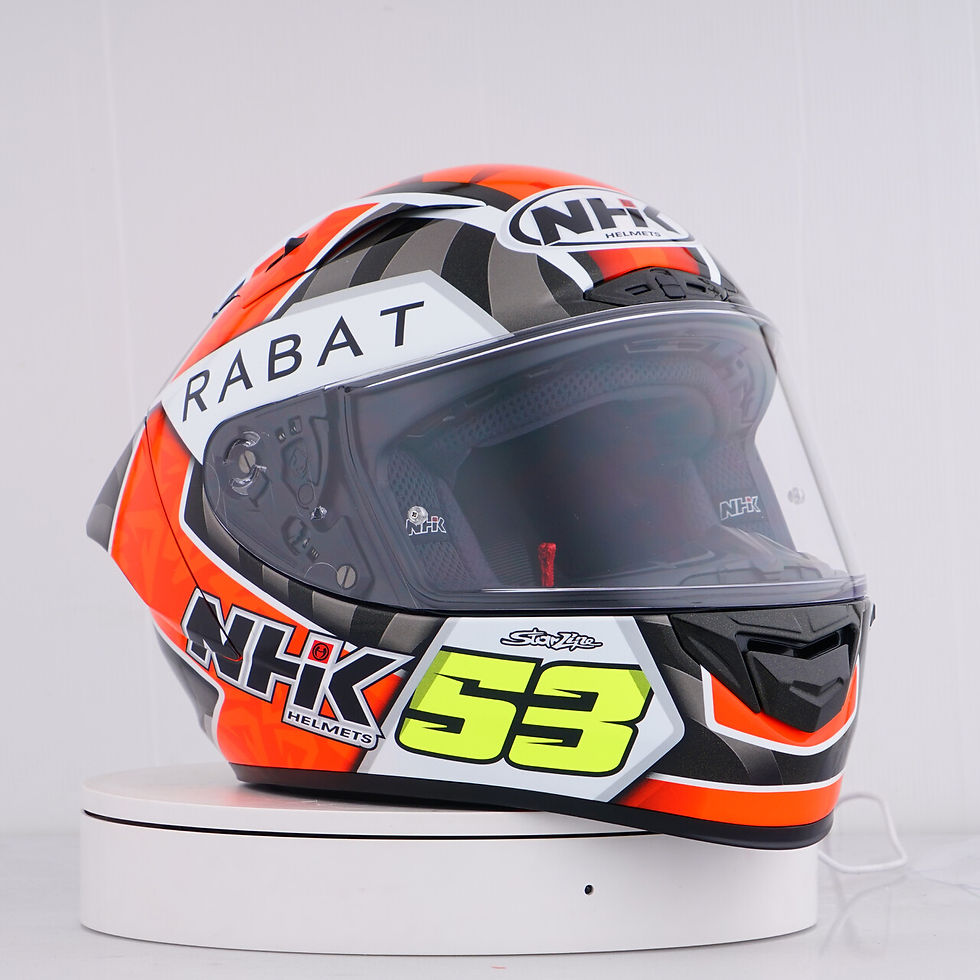 الصورة المصغرة: NHK GP-R Tech Race Helm Esteve Tito Rabat Replica 2021