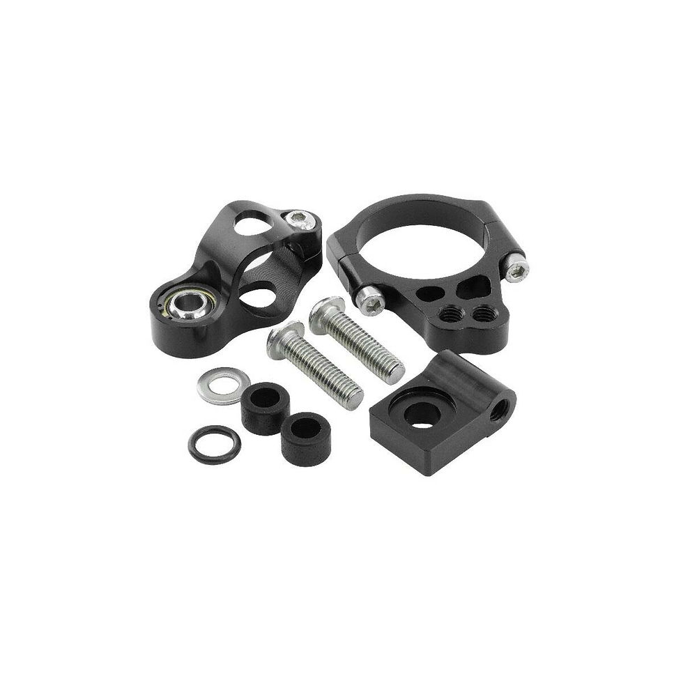 Miniatura: Kit Amortiguador de Dirección K-Tech Negro Kawasaki Ninja 400 (18-24) 053-018-150-005