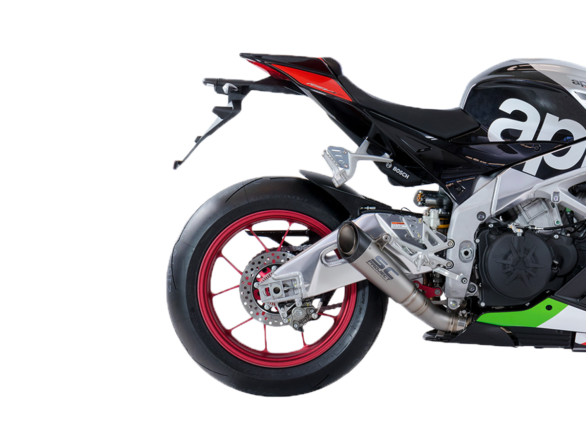 SC-Project Slip-On S1 "LOW" Aprilia RSV4 / RR / RF (18-20)