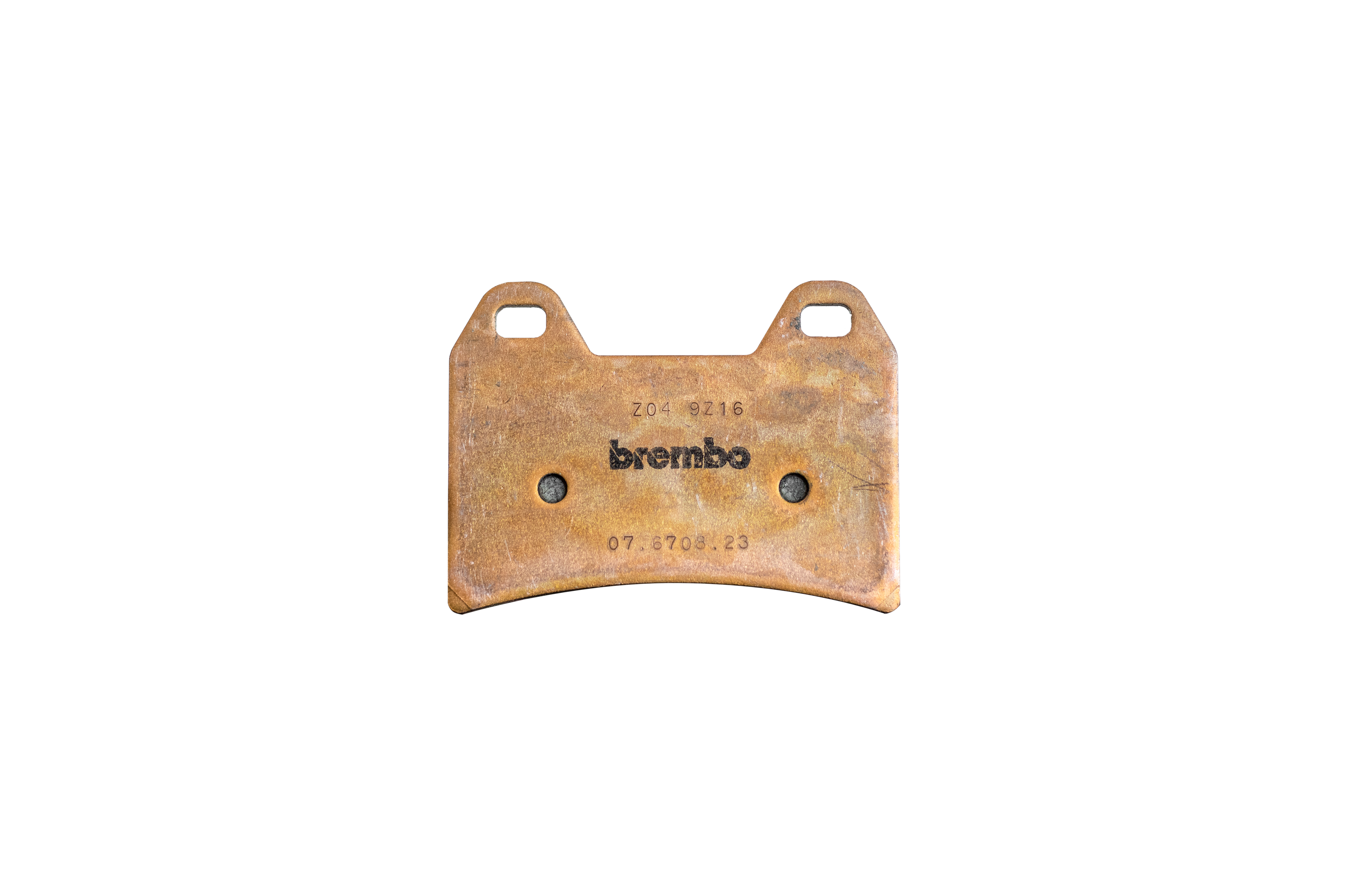 Plaquettes de frein Brembo Z04 Racing pour Ducati 848 (09-10) | 107670823