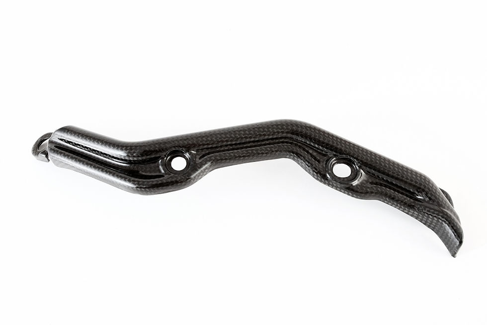Thumbnail: Brake Line Cover Rear Carbon Fullsix Ducati Panigale V2 955 (20-23)