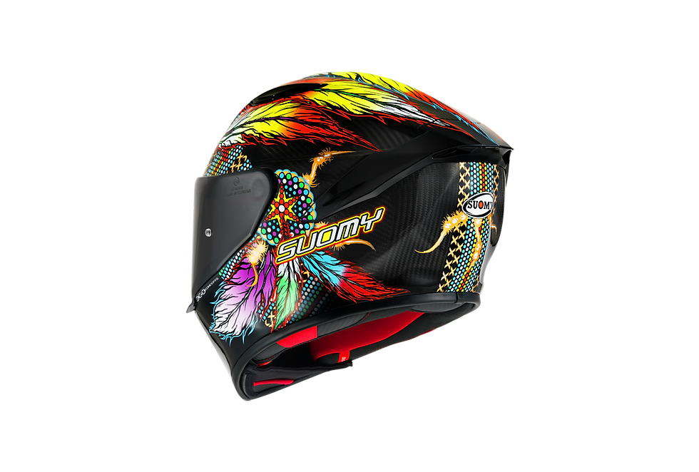 Thumbnail: Suomy TX-Pro Helmet Carbon Chieftain Mutli K6TX0006