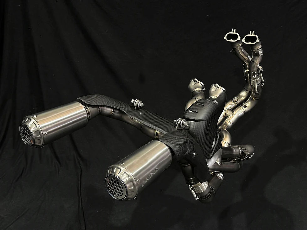 الصورة المصغرة: Vandemon Komplettanlage High Titanium Ducati Panigale V4/S/R (18-24)
