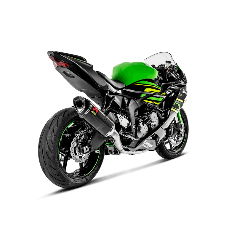 Miniature : Ligne de course Akrapovic (acier inoxydable) Kawasaki ZX-6R/RR/636 (09-20) S-K6R11-RC