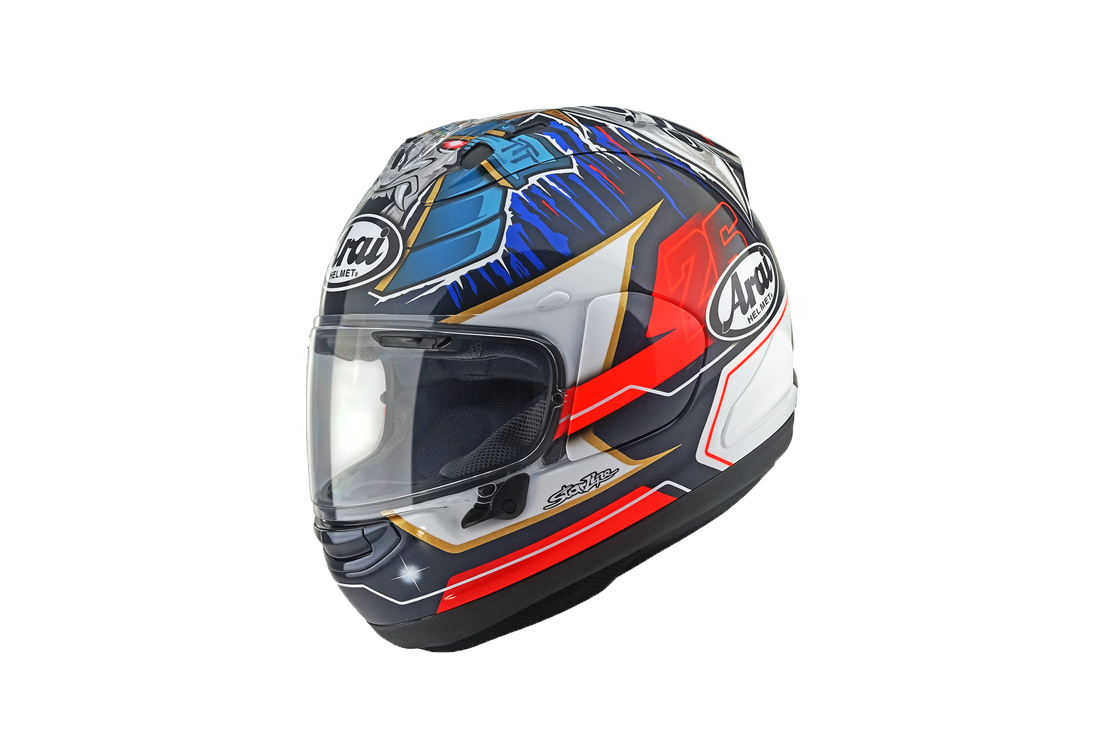 Casco Arai RX-7V Evo Dani Pedrosa Réplica Shogun 137-0340