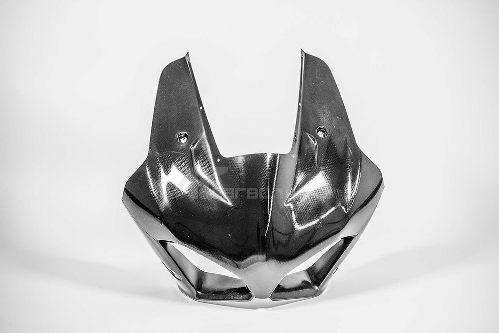 Miniatura: Mascarilla delantera SBK Lavatex AP Carbon Line Ducati Panigale V4/S/R (22-23)