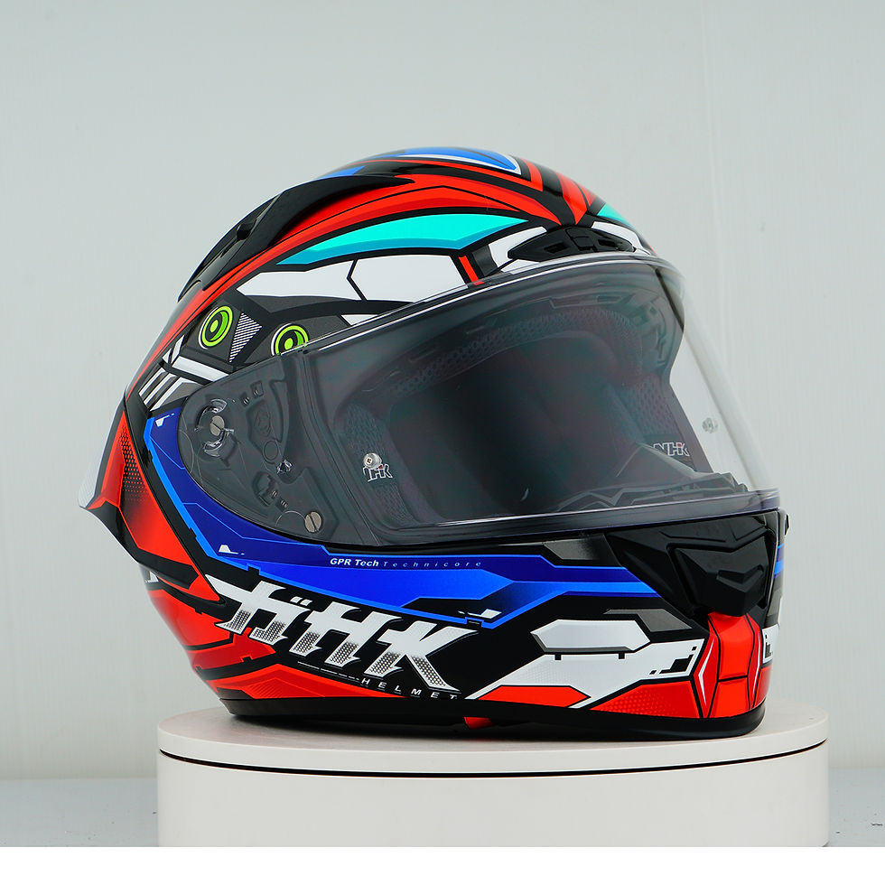 Miniatura: Casco NHK GP-R Tech Race Technicore Negro/Tosca