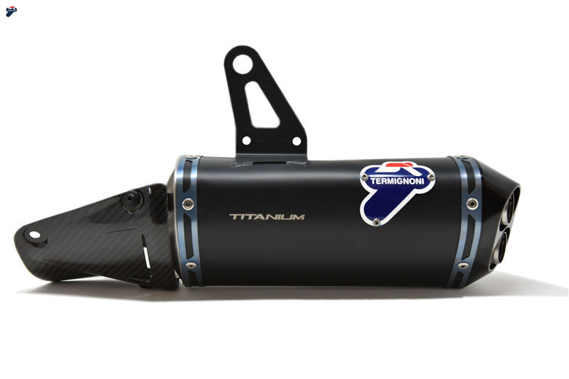 الصورة المصغرة: مجموعة Termignoni Slip-On Kit Black Edition دوكاتي بانيجال V4 / S / R (18-21)