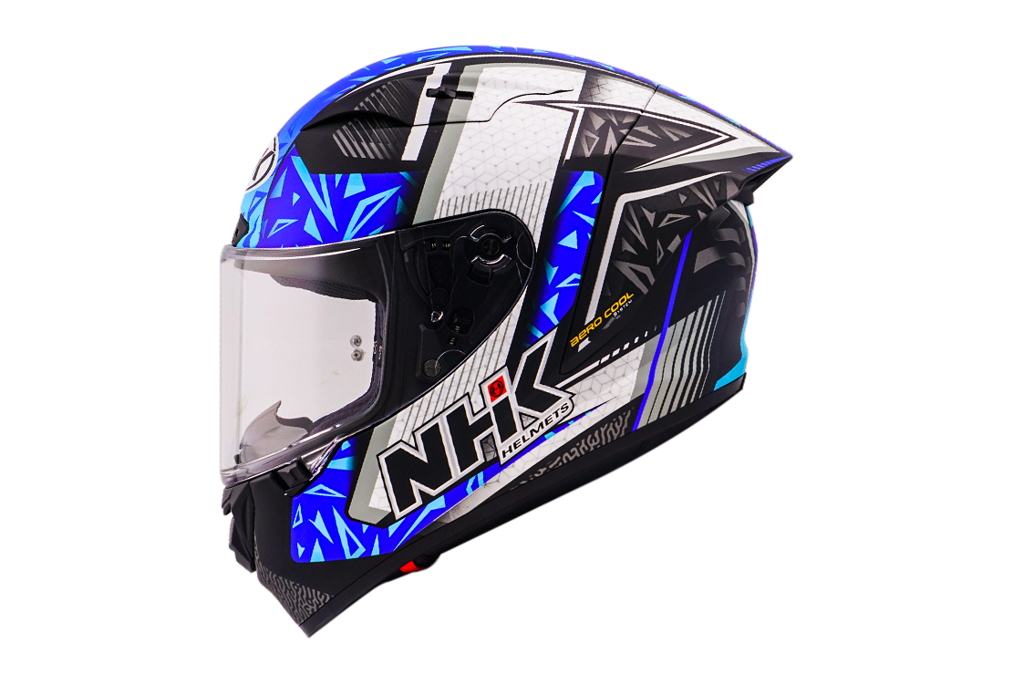 Casque NHK GP-R Tech Race Aero Noir/Bleu