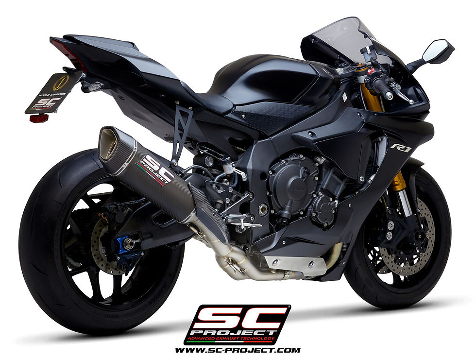 Miniaturbild: SC-Project Slip-On SC1-R + KAT-Ersatzrohr Yamaha YZF-R1/M RN49 (17-19)