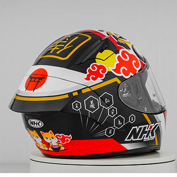 الصورة المصغرة: NHK GP-R Tech Race Helm Mihail Florov Replica