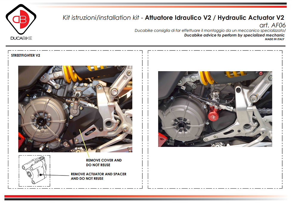 Miniaturbild: Kupplungsnehmenzylinder Ducabike Ducati Panigale V2 955 (20-24)