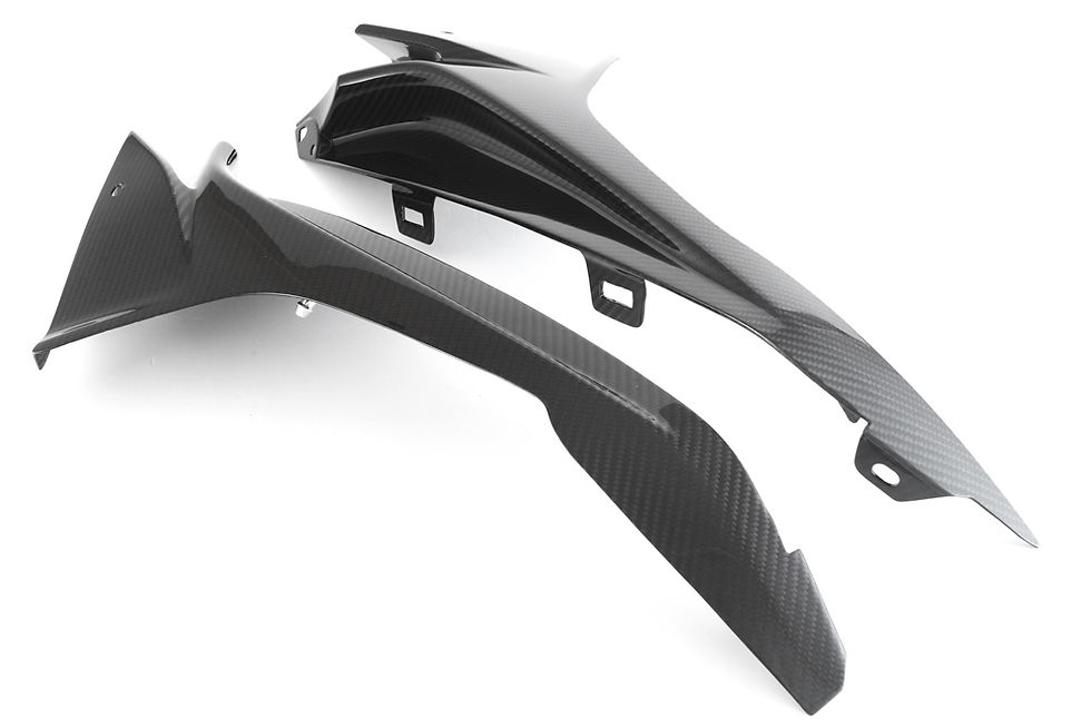 Miniatura: Paneles Laterales Superiores Carbono Fullsix BMW S1000RR K46 (15-18)