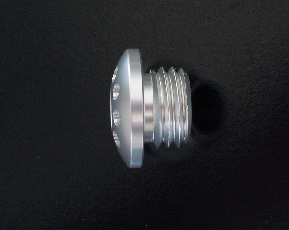 Miniatura: Tapa de llenado de aceite aluminio Motocorse Ducati Panigale V4/S/R (18-22)