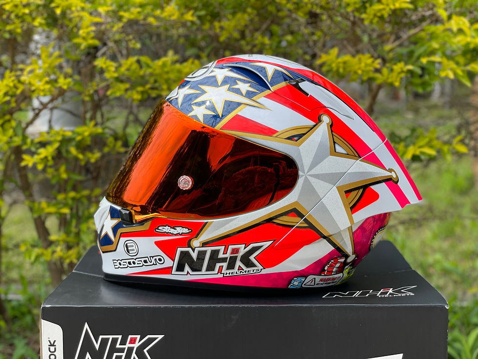الصورة المصغرة: NHK Visier GP-R Tech Race Crimson Red