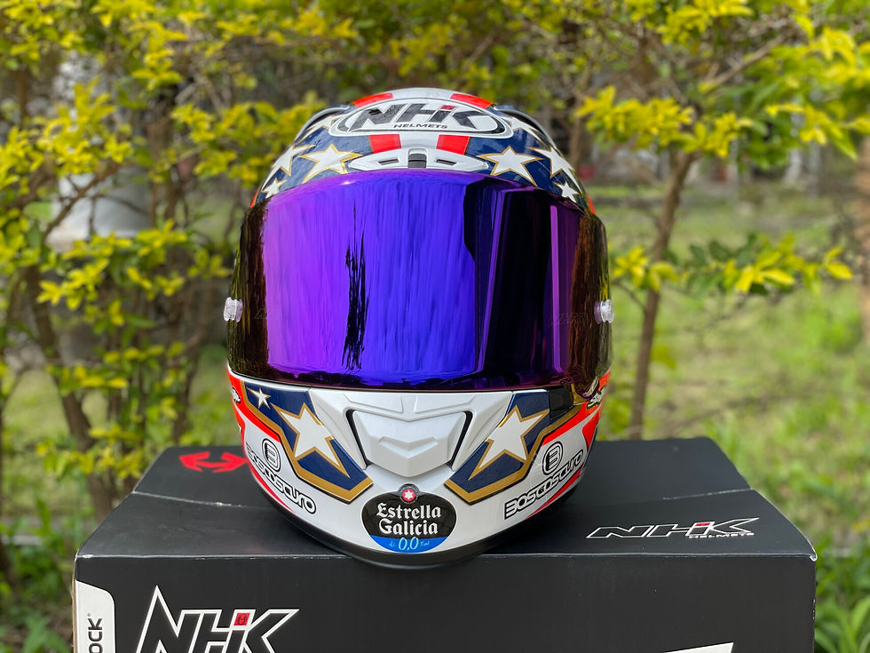 Miniatura: Visera NHK GP-R Tech Race Tyrian Violet