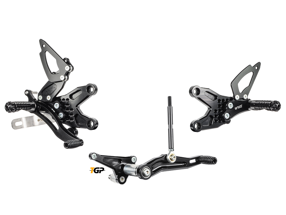 Thumbnail: Footrest system from Bonamici Racing for BMW S 1000 RR and HP4 (09-14) | B001 / R