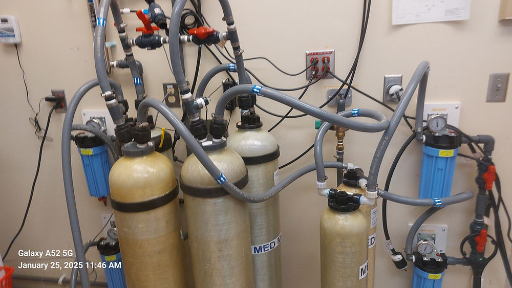 Medical solutions for water filtration and treatment.