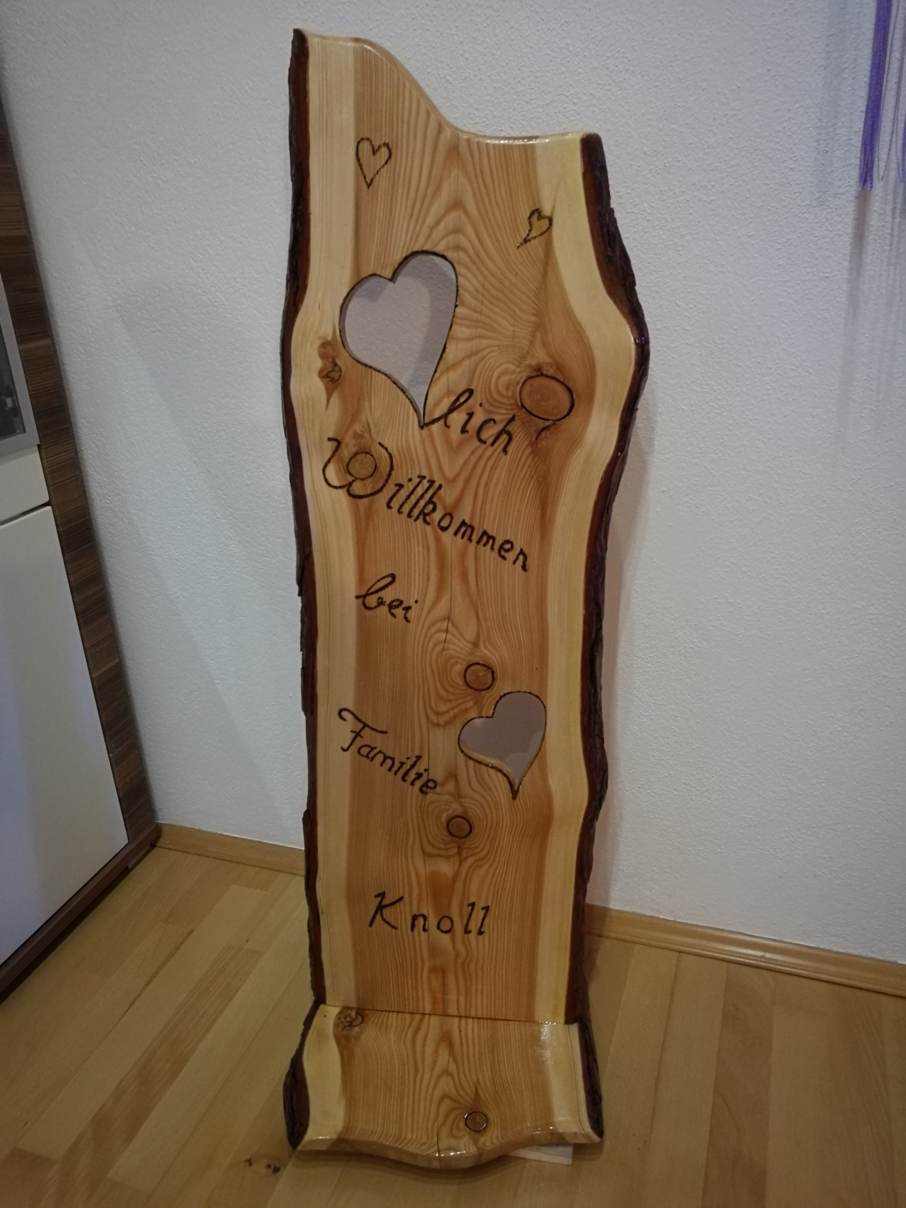 Lärchen Schild