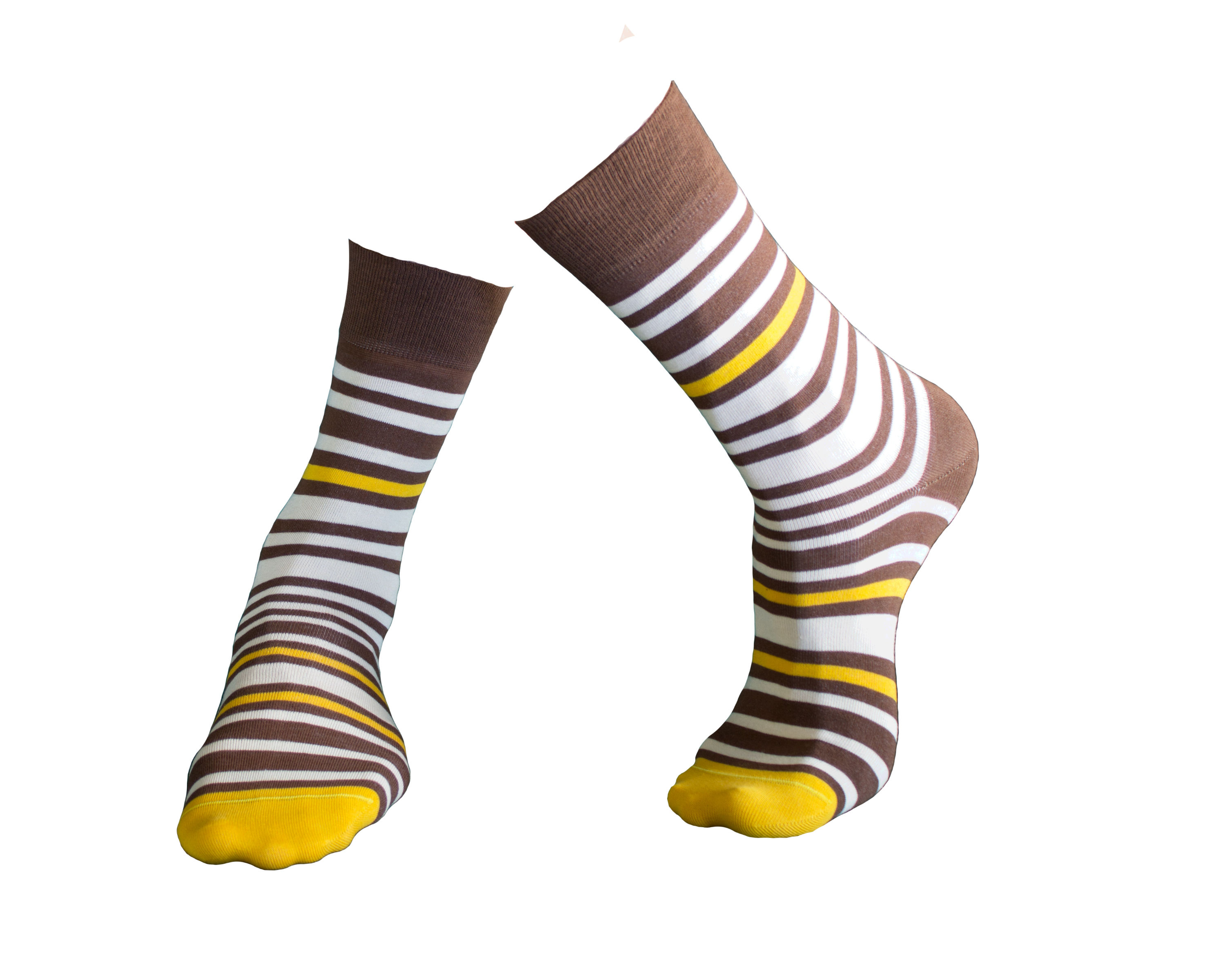 Stylish Socks, man's sock. Size 39-42. 43-46. Code GW38 Color Brown.