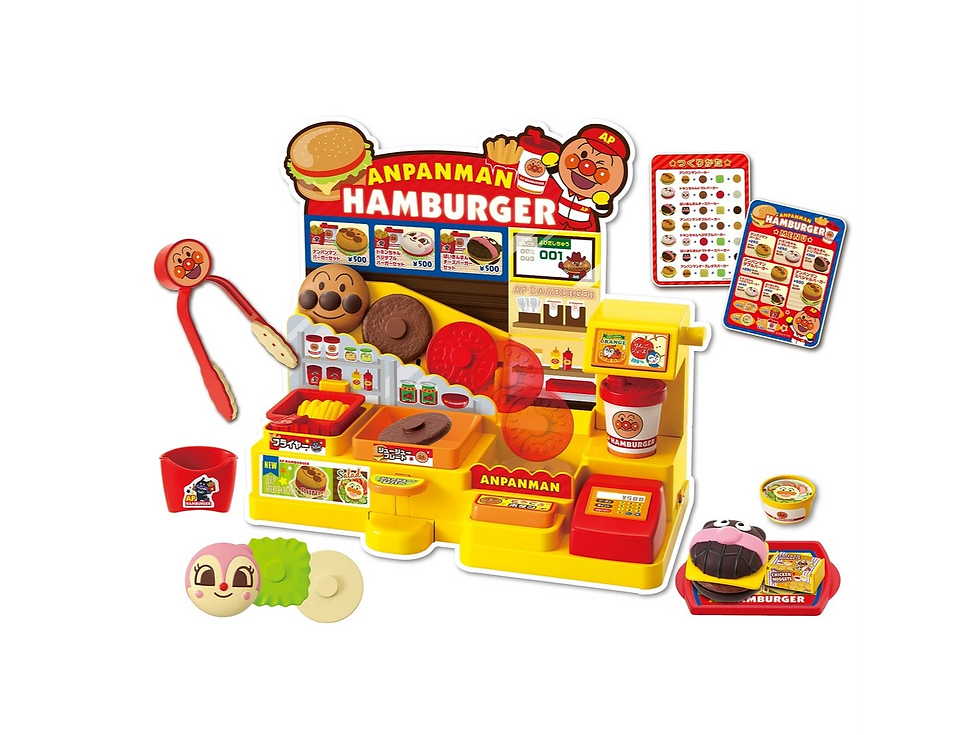 Rent Anpanman Burger Shop Playset from Playchest singapore toy rental