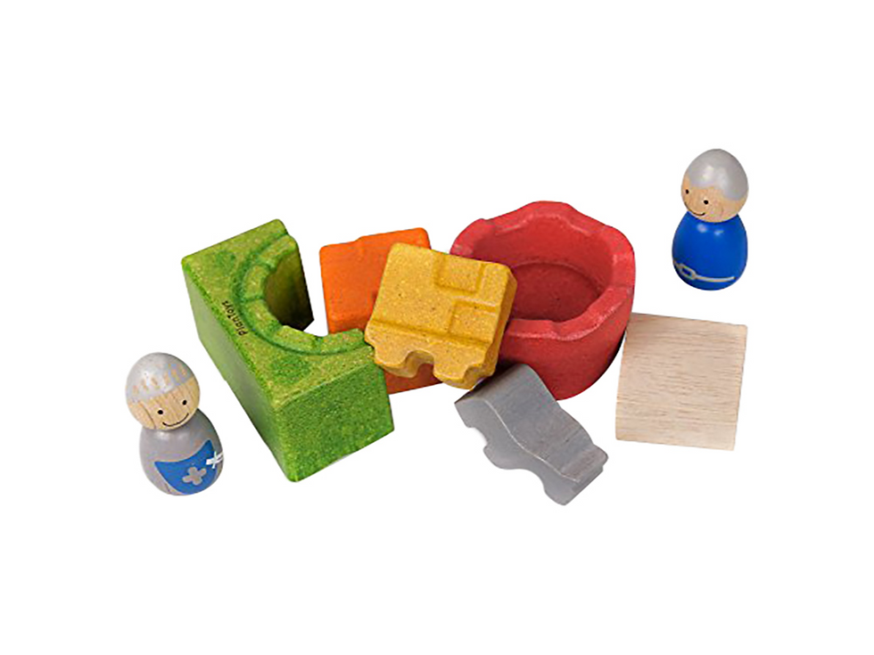 Thumbnail: Rent Plan Toys Castle Blocks from Playchest singapore toy rental