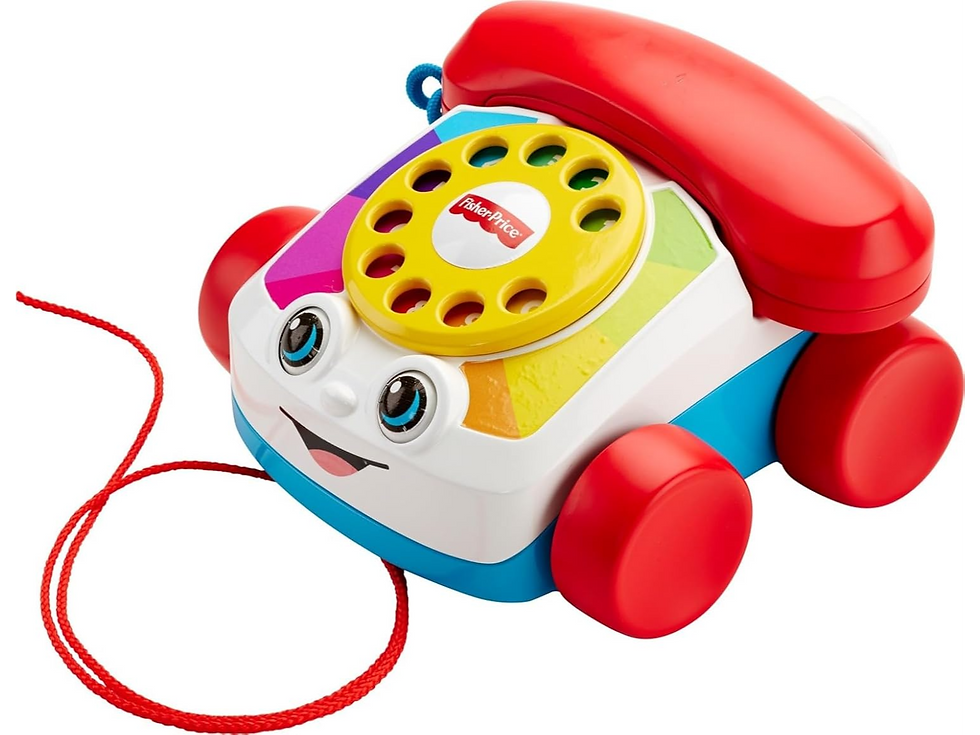 Rent Fisher Price Chatter Telephone from Playchest singapore toy rental