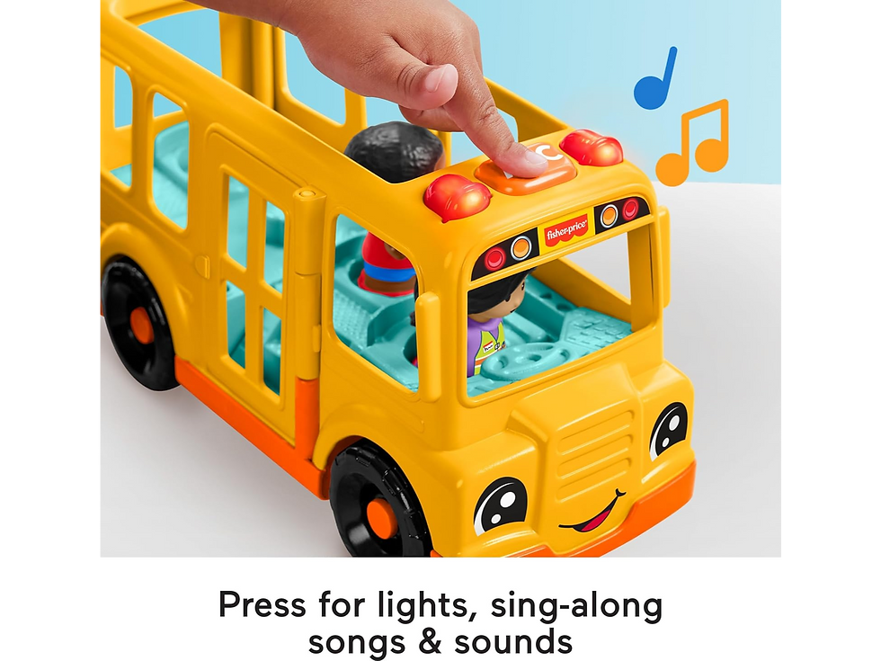 Thumbnail: Rent Fisher Price Little People School Bus from Playchest singapore toy rental