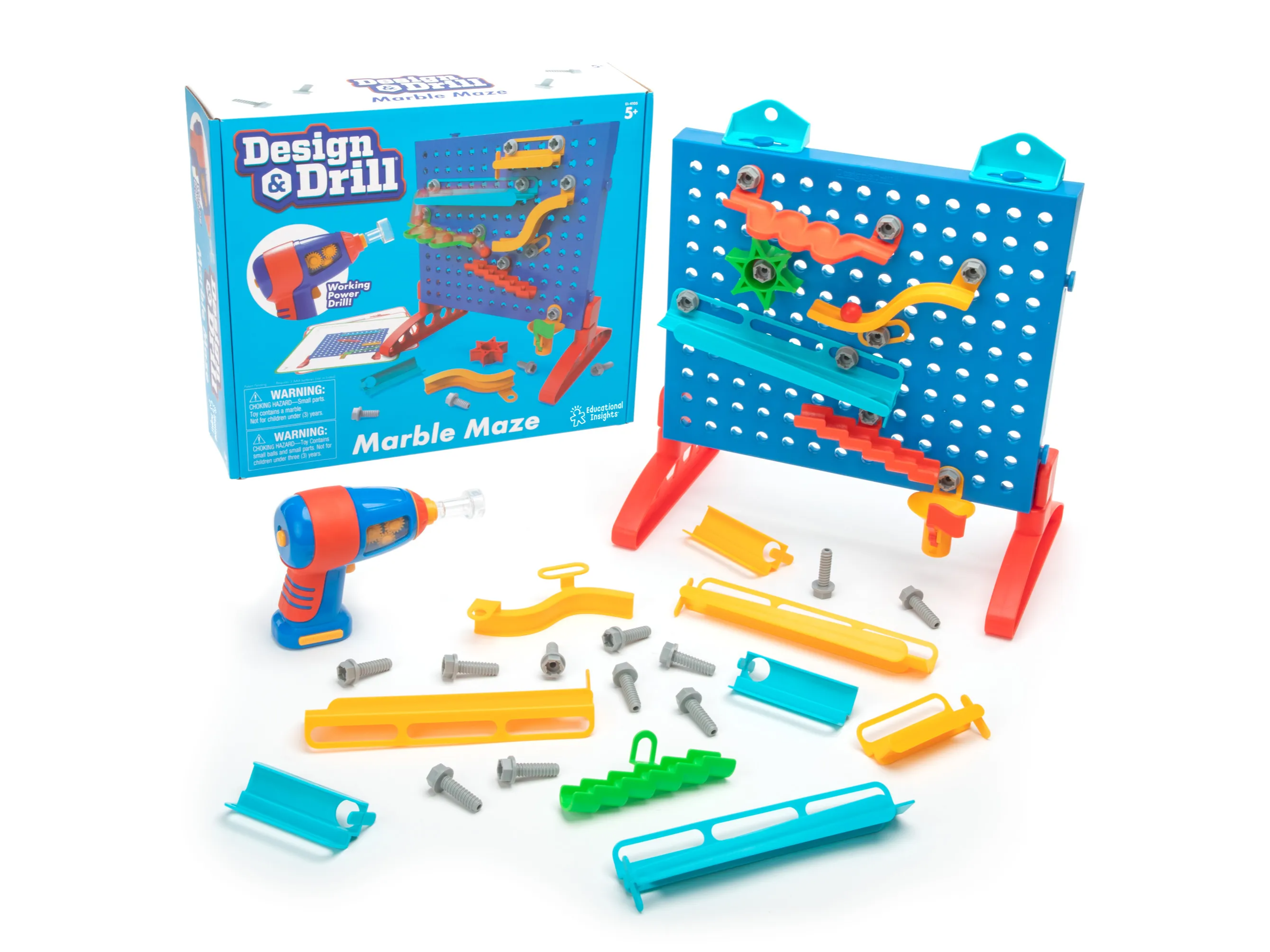 Rent Educational Insights Design & Drill Marble Maze from Playchest singapore toy rental
