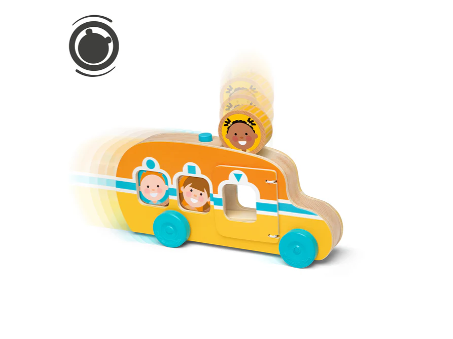 Rent Melissa & Doug GO Tots Roll & Ride Bus from Playchest singapore toy rental