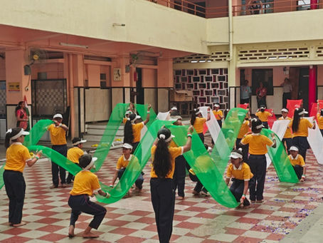 🏆 Primary Section Shines at the Interschool Drill Competition!