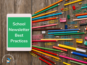School Newsletter Best Practices