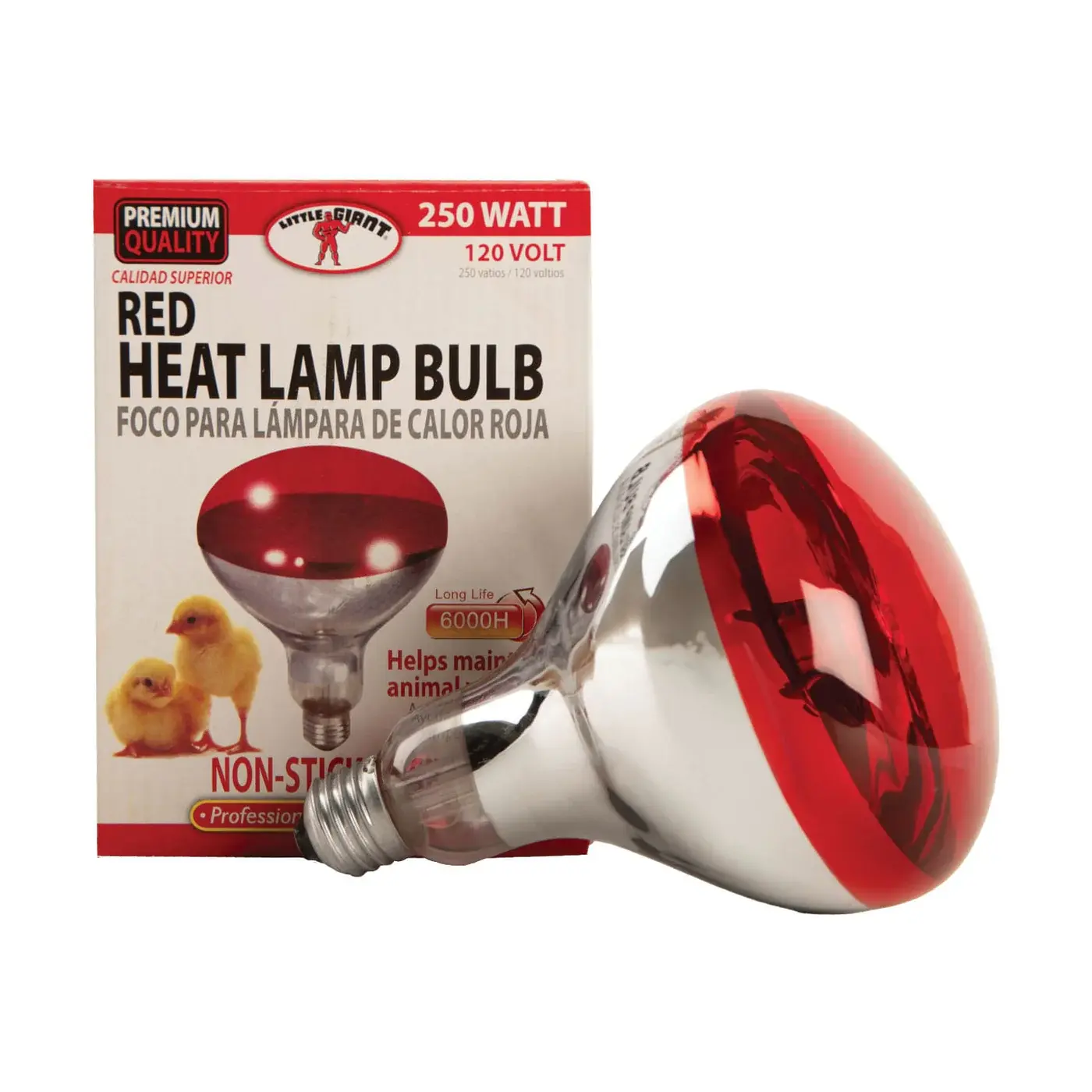LITTLE GIANT | MILLER MANUFACTURING 250 Watt Red Bulb For Brooder Lamp