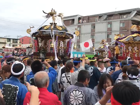 10/22 天皇陛下御即位 神輿渡御行事