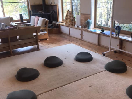 自然の中でプレゼンテーション