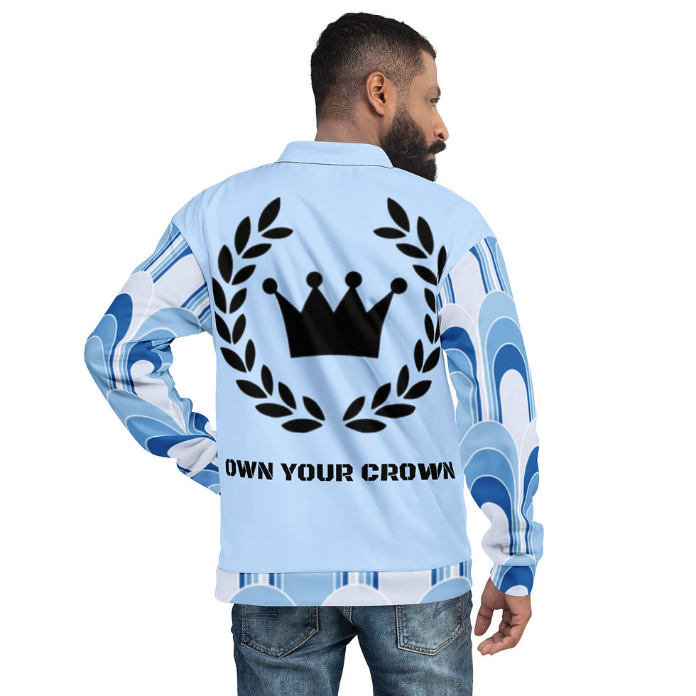 Thumbnail: Men's J&C Jacket with print sleeves