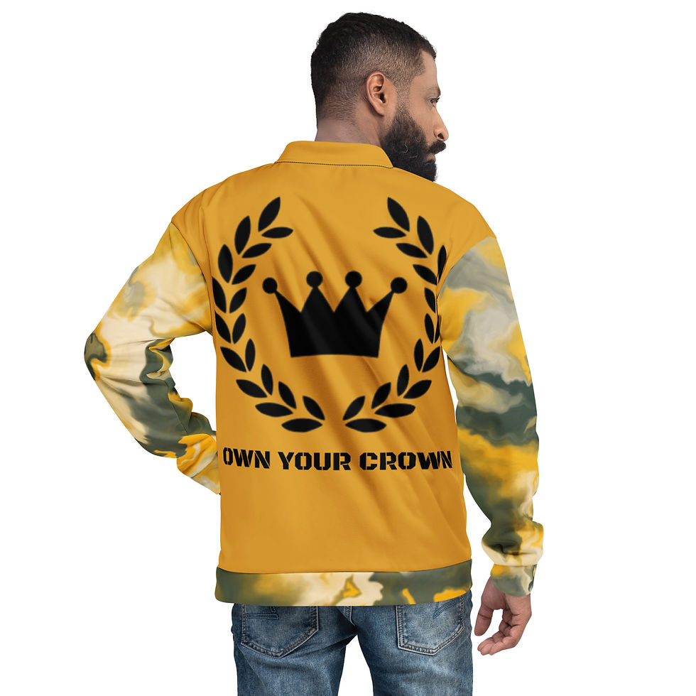 Thumbnail: Men's J&C Jacket with print sleeves
