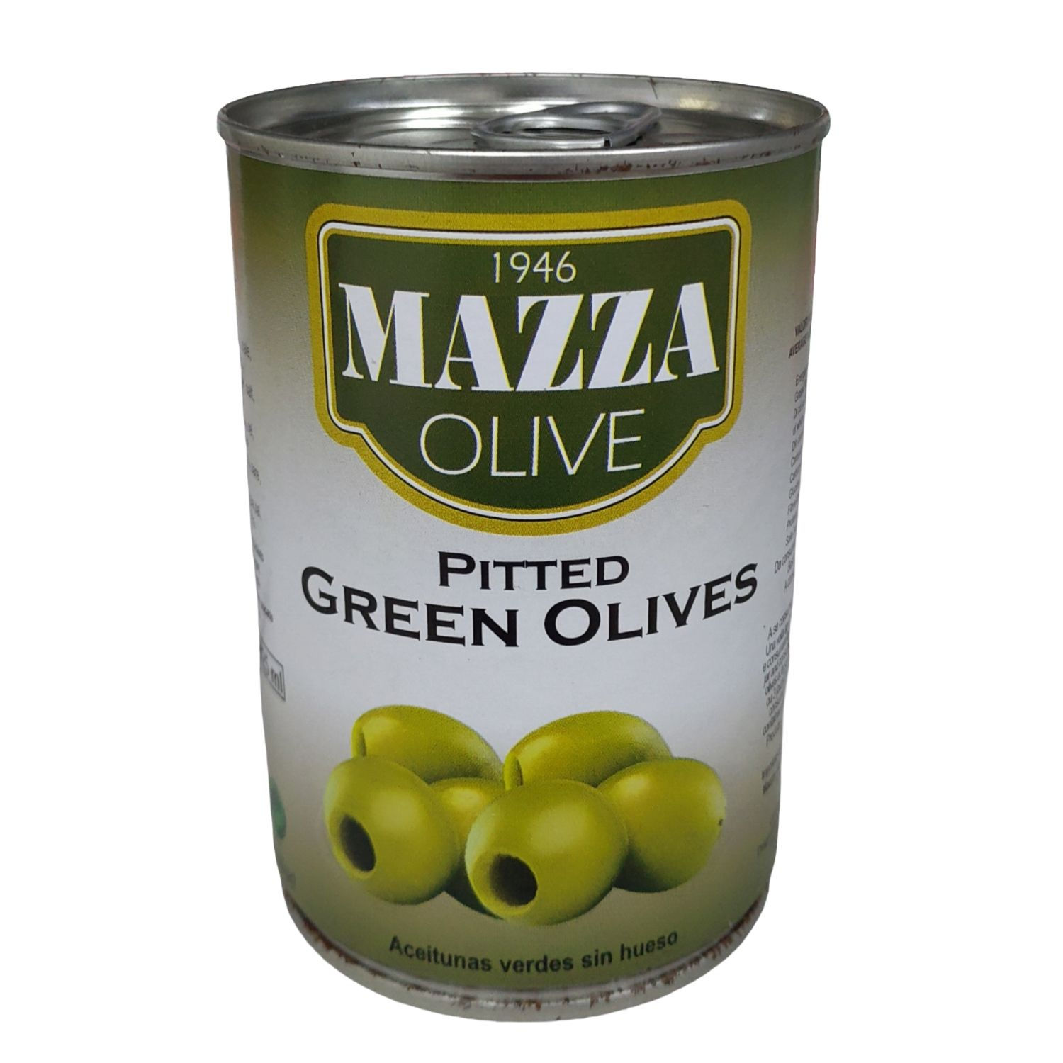 MAZZA Green Olives - Pitted (397g)