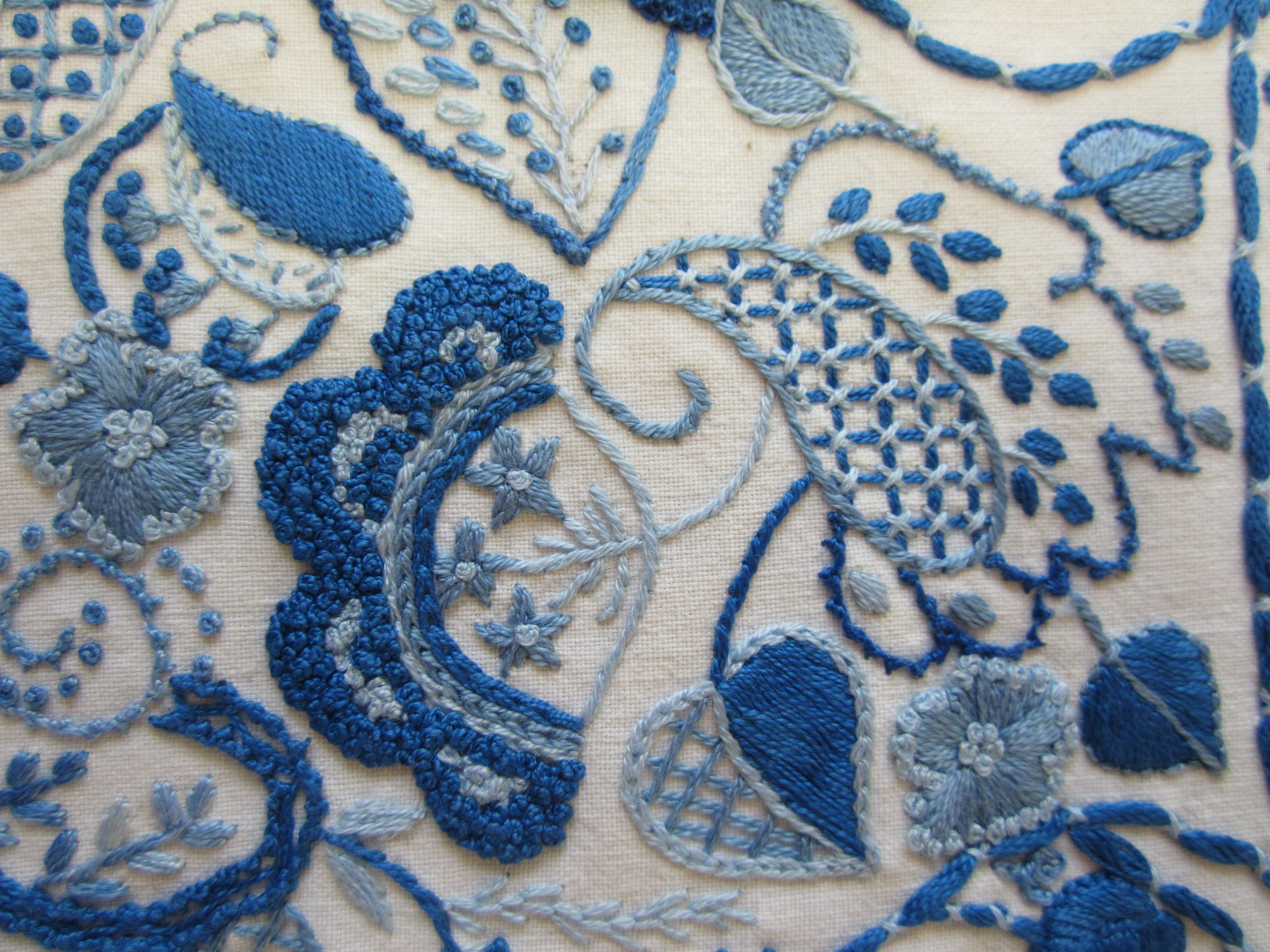 broderie traditionnelle, points divers