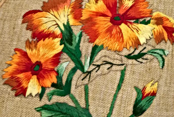 lychnis +fabric printed