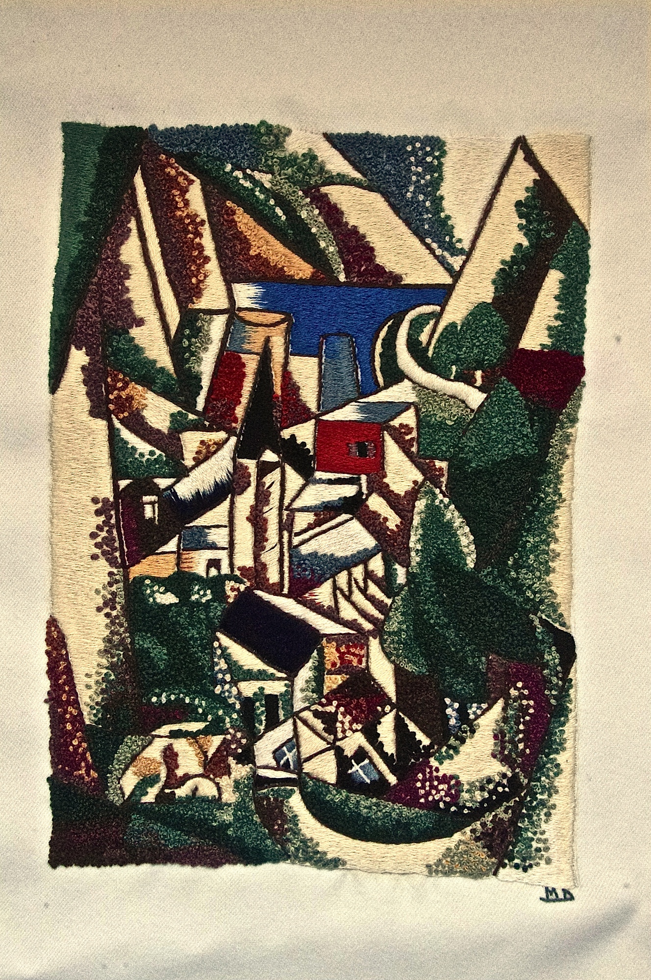 Village from painter jean Metzer