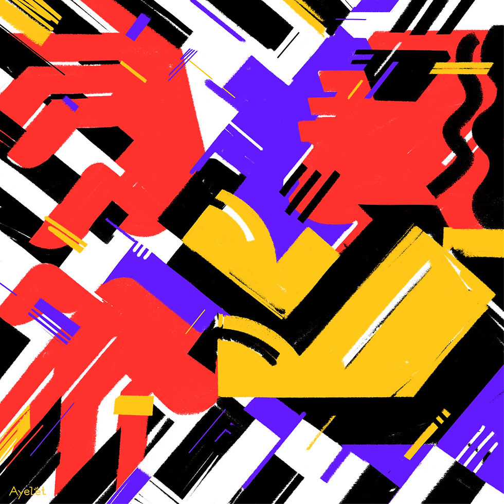 Thumbnail: Synth Player Print
