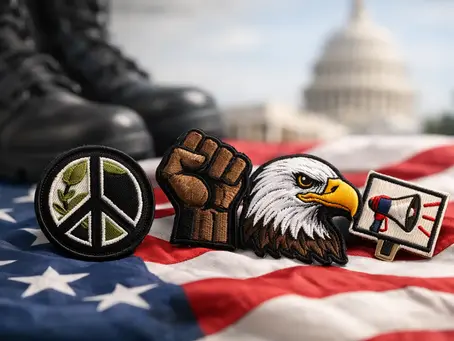 Political Statement Embroidered Patch Ideas